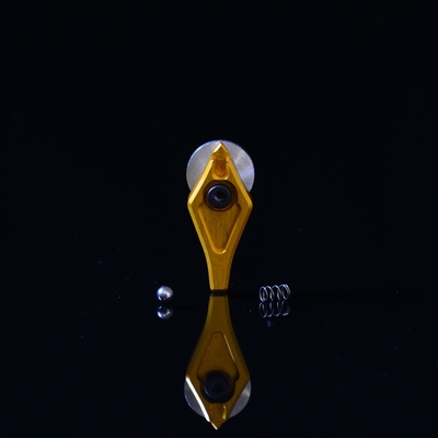 MANCRAFT製 M4/M16用CNCカスタムファイヤーセレクター ゴールド