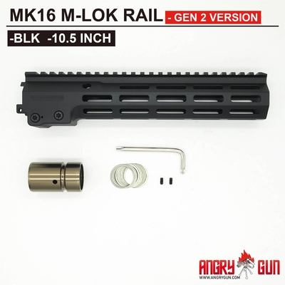 Angry Gun MK16 M-LOKレール 10.5インチ - GEN 2バージョン BK