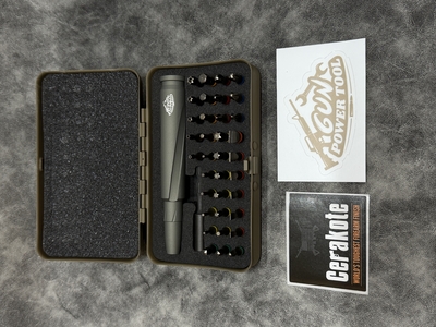 .50 CALIBER BULLET-STYLE｜STANDARD SCREWDRIVER SET&nbsp;Sand 