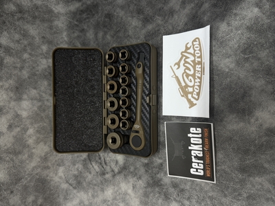 14-Piece Tactical Shell Socket Tool Kit&nbsp;Sand&nbsp;