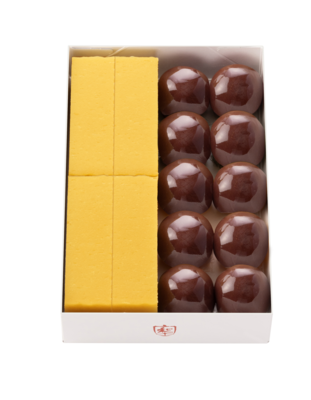 詰合せ〈芋ようかん4本・あんこ玉(黒)10個〉