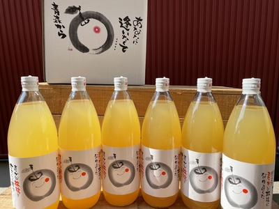 りんごジュース1000ml　　　　6本入り