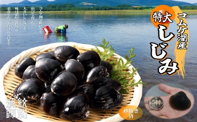 ｺﾑｹ湖 特大しじみ 300g