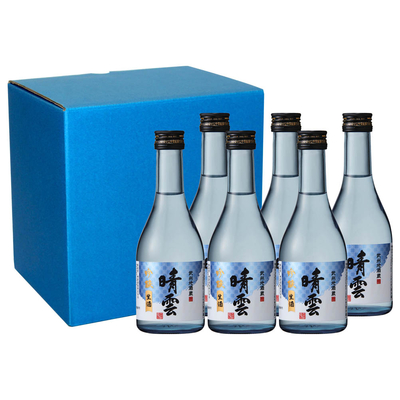 吟醸 晴雲 生酒300ml 6本入り