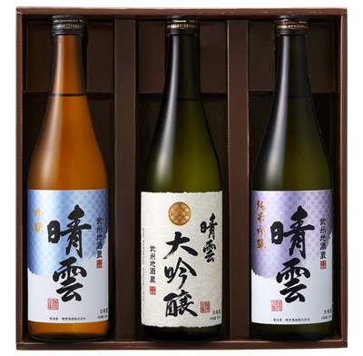 晴雲　吟醸酒飲み比べセット