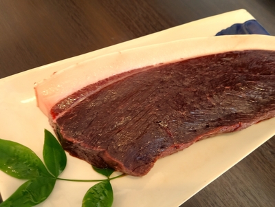 イルカ肉刺身用　約100ｇ