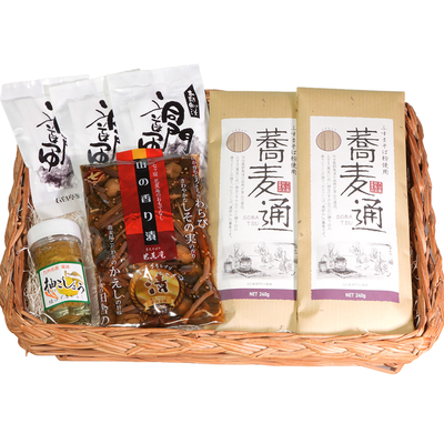 セットE（蕎麦通こだわりギフト）｜道の駅耶馬トピア