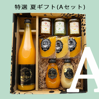 【特選 夏ギフト（Aセット）】 無添加 ストレート果汁100% みかん ジュース ギフト お中元 御中元 詰め合わせ