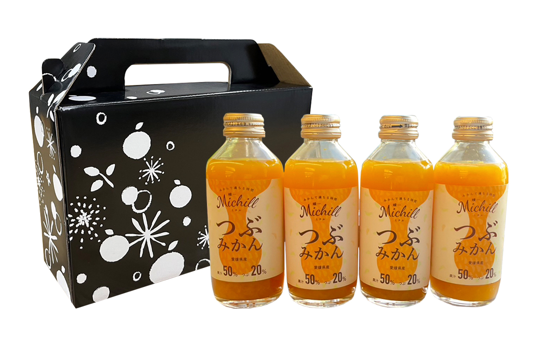 【Michi】みかんジュース1000ｍｌ×12本×２個口発送 Michi】みかんジュース1000ml×12本×2個口発送 Michi】みかん