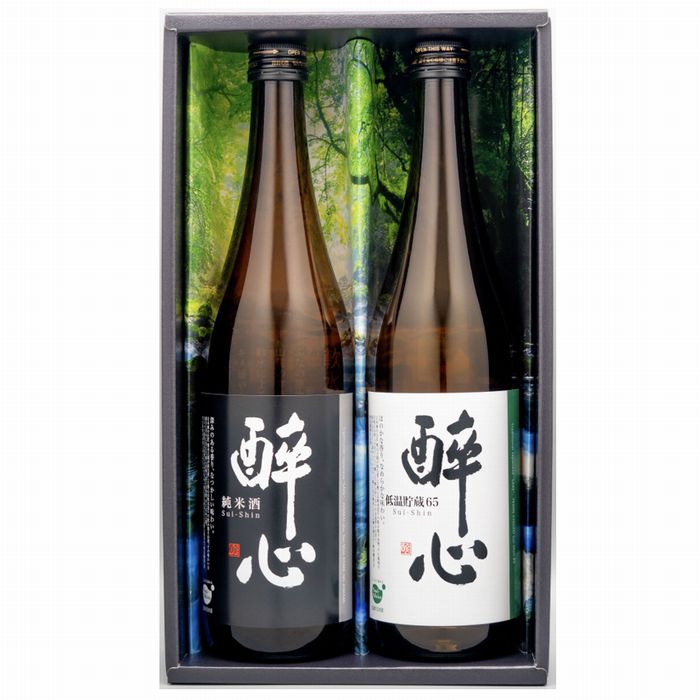酒蔵巡り全12種コンプリート 蔵元直送「醉心呑みくらべセット」720ml×2 | 醉心ネットショップ