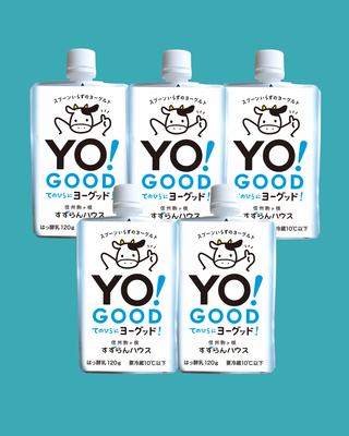 スパウトパウチヨーグルトYO!good(ヨーグッド)×5個