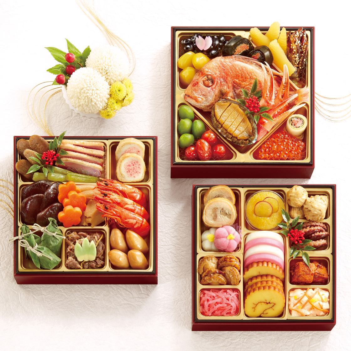 三段重(3～4人様用) | ワタミのおせち