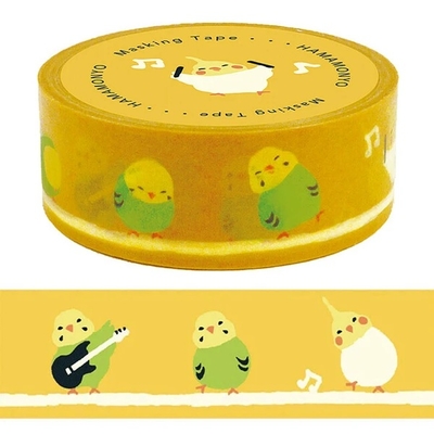 濱文様　マスキングテープ　インコリズム