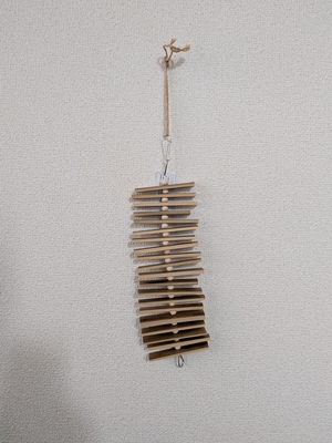あるば　竹×木ビーズ　ワイド　　