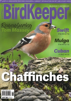 新刊！オーストラリアンバードキーパー　25年10月～25年11月号