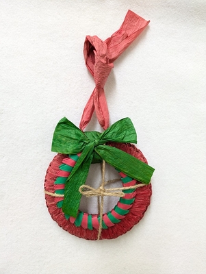 あるば　ペーパーリース 　クリスマスver.