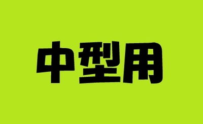 2026年福袋　中型用