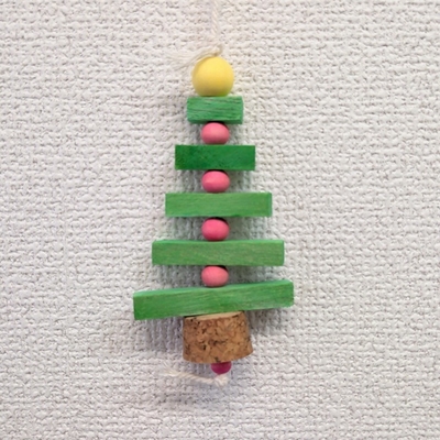 あるば　ツリー（S)　クリスマスカラー　