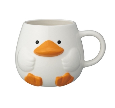 デコレ　あひるマグ
