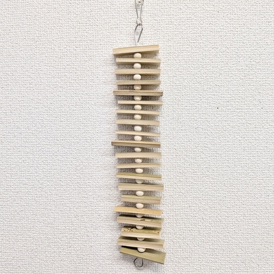 あるば　竹&times;木ビーズ　スリム　　