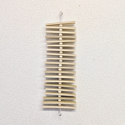 あるば　竹&times;木ビーズ　ワイド　　