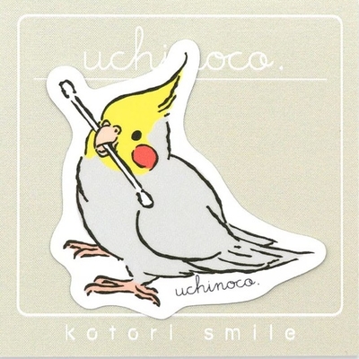 FA　ダイカットステッカー　オカメンボー　ノーマル