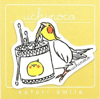 NEW！FA　ダイカットステッカー　オカメンボー　ルチノー