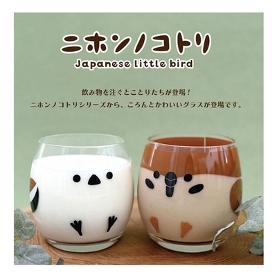 デコレ　ことりグラス　各種