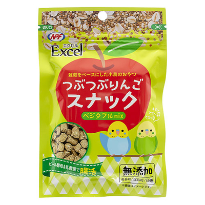 エクセル　つぶつぶりんごスナック ベジタブルmix　35g