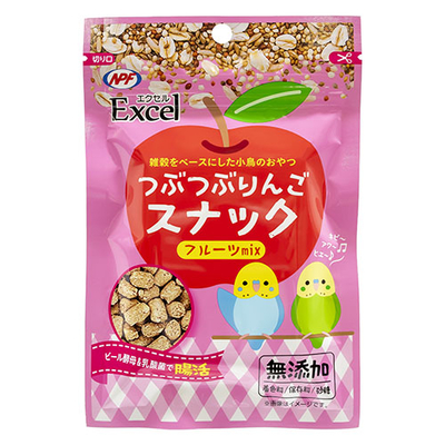エクセル　つぶつぶりんごスナック フルーツmix　35g