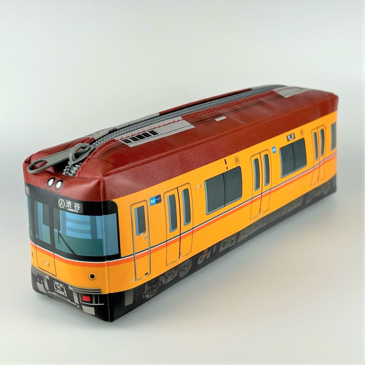 東京メトロ 乗務員用 カバン 銀座線 ペンケース 銀座線1000系 | メトロの缶詰