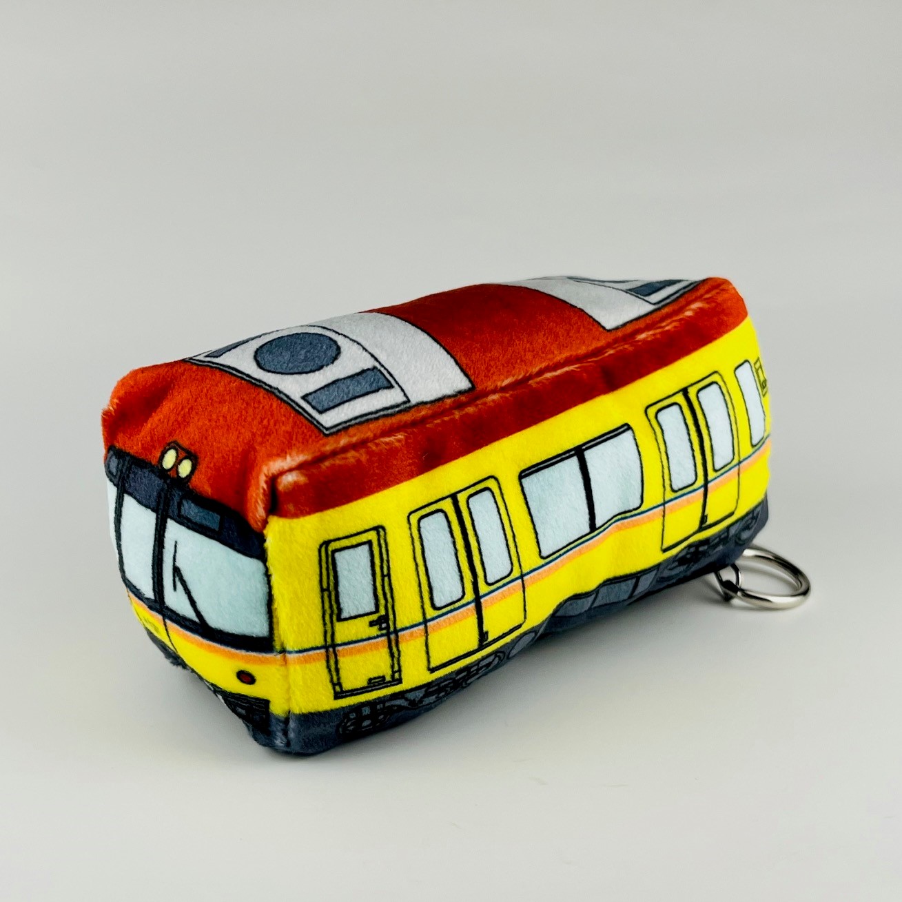 もちもち電車キーホルダー 銀座線1000系 | メトロの缶詰