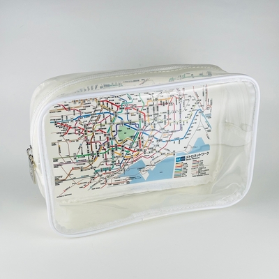 東京メトロ路線図クリアポーチ