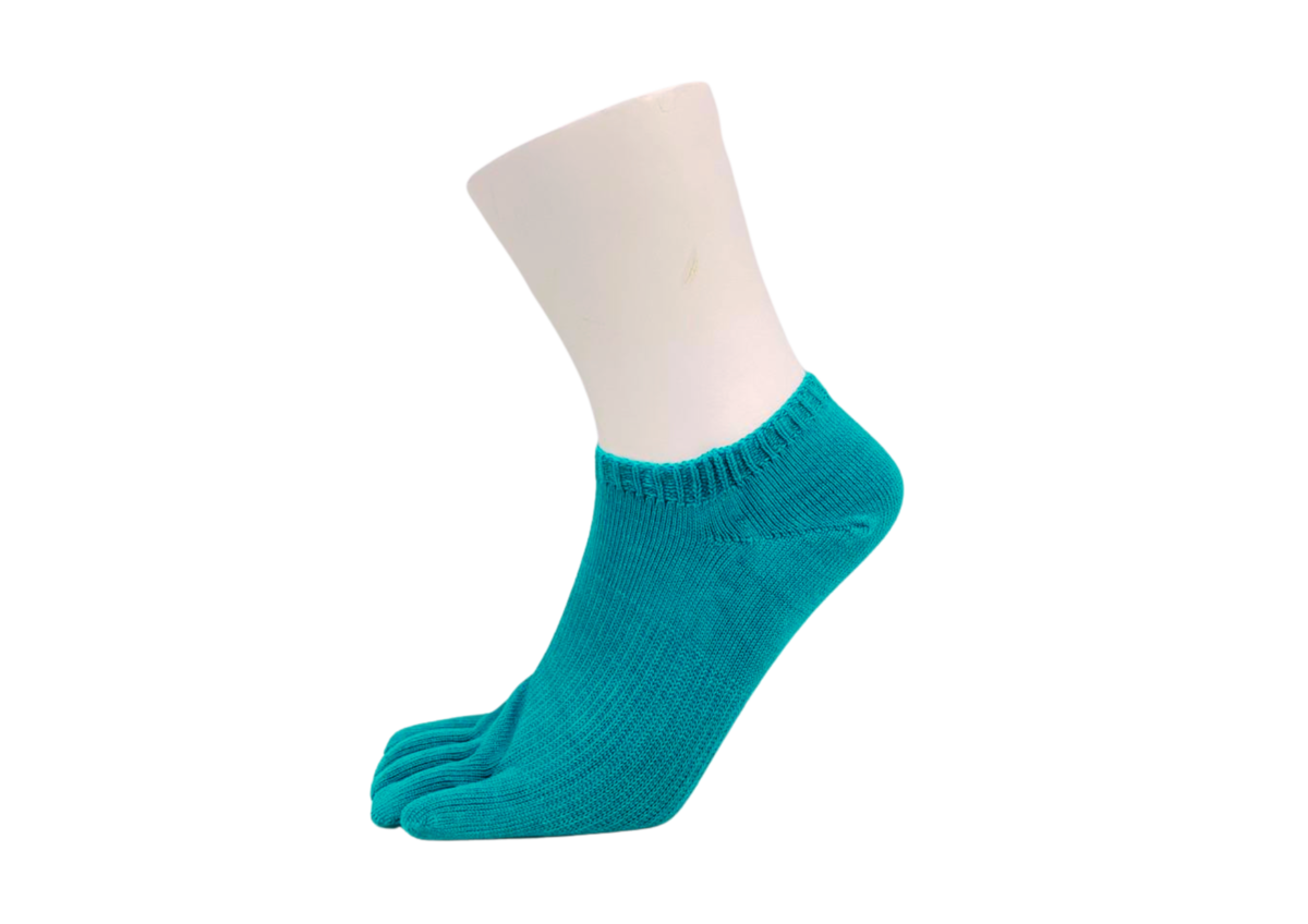 スニーカーソックス（SH1TG）【ターコイズグリーン】 | ファイブ
