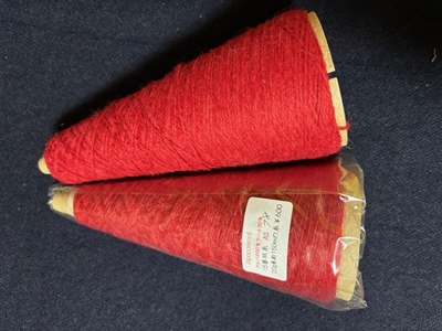 アルパカ50％ウール50％１５番双糸AS７８の２０ｇ巻き