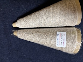 ベビーアルパカ100％２０番双糸APB９２-20ｇ巻き