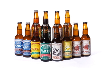 山口地ビール定番１２本飲み比べセット　