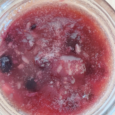 フルーツ酵素シロップ（ザクロ、りんご、ブルーベリー、パイナップル）