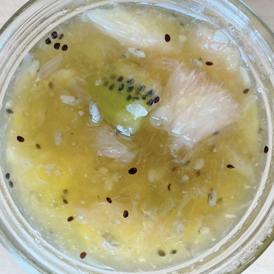 フルーツ酵素シロップ（紅まどか、キウイ、りんご、パイナップル）