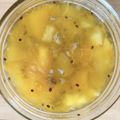 フルーツ酵素シロップ（紅みかん、ゴールドキウイ、マンゴー、パイナップル）