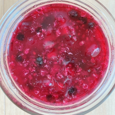 フルーツ酵素シロップ（ゴールドキウイ、サワーチェリー、ラズベリー、ワイルドブルーベリー、レモン）