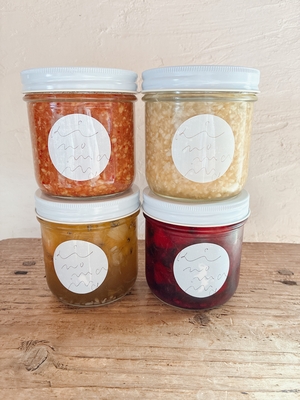 季節のお得セット（フルーツ酵素シロップ2個、たまねぎ塩麹、薬膳鍋の素）