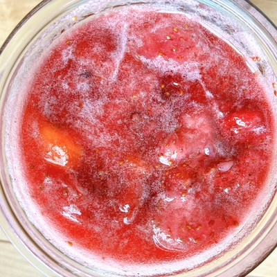 フルーツ酵素シロップ（いちご、マンゴー、サワーチェリー、パイナップル）