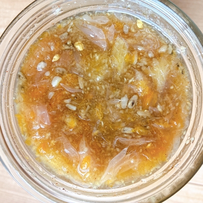 フルーツ酵素シロップ（あすみ、紅まどか、レモン、生姜、スパイス）