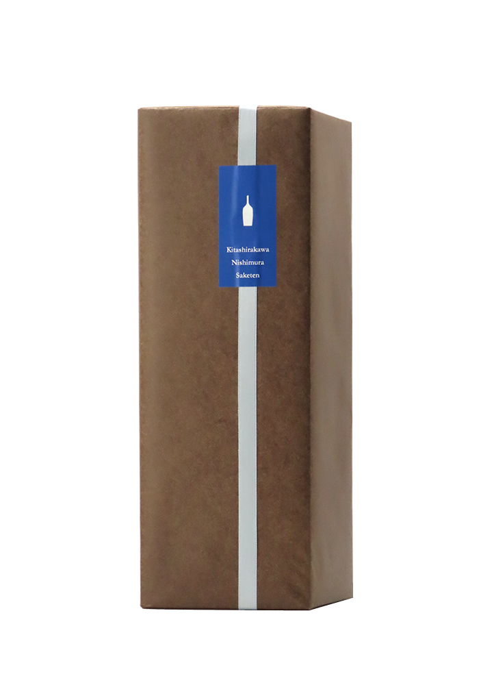 1,800ml専用】ヤマト運輸発送箱 1本用(ブラウン＆リボン) | 京都