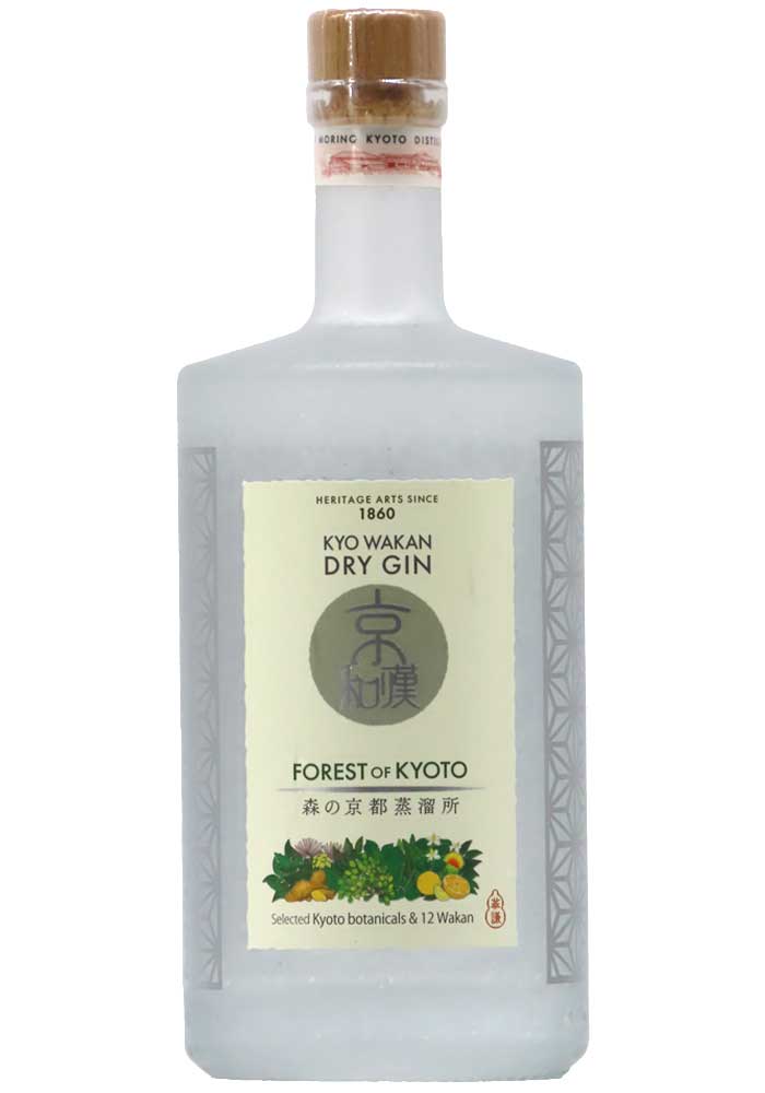 森の京都蒸溜所 京和漢 ドライ・ジン フォレスト 700ml | 京都 北白川