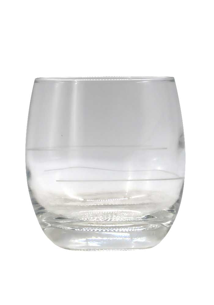 日本酒グラス 45cc / 90cc ライン入り 1脚 | 京都 北白川にしむら酒店