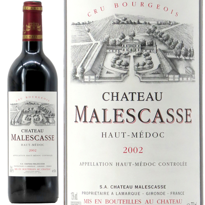 シャトー・マレスカス  オー・メドック 2002 750ml