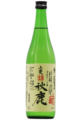 秋鹿 山廃 純米 山田錦 槽搾直汲 無濾過生原酒 無農薬循環農法 (R6BY) 1,800ml