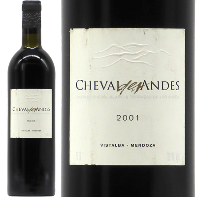  “シュヴァル・デ・アンデス” (シャトー・シュヴァル・ブラン&テラサス・デ・ロス・アンデス) 2001 750ml